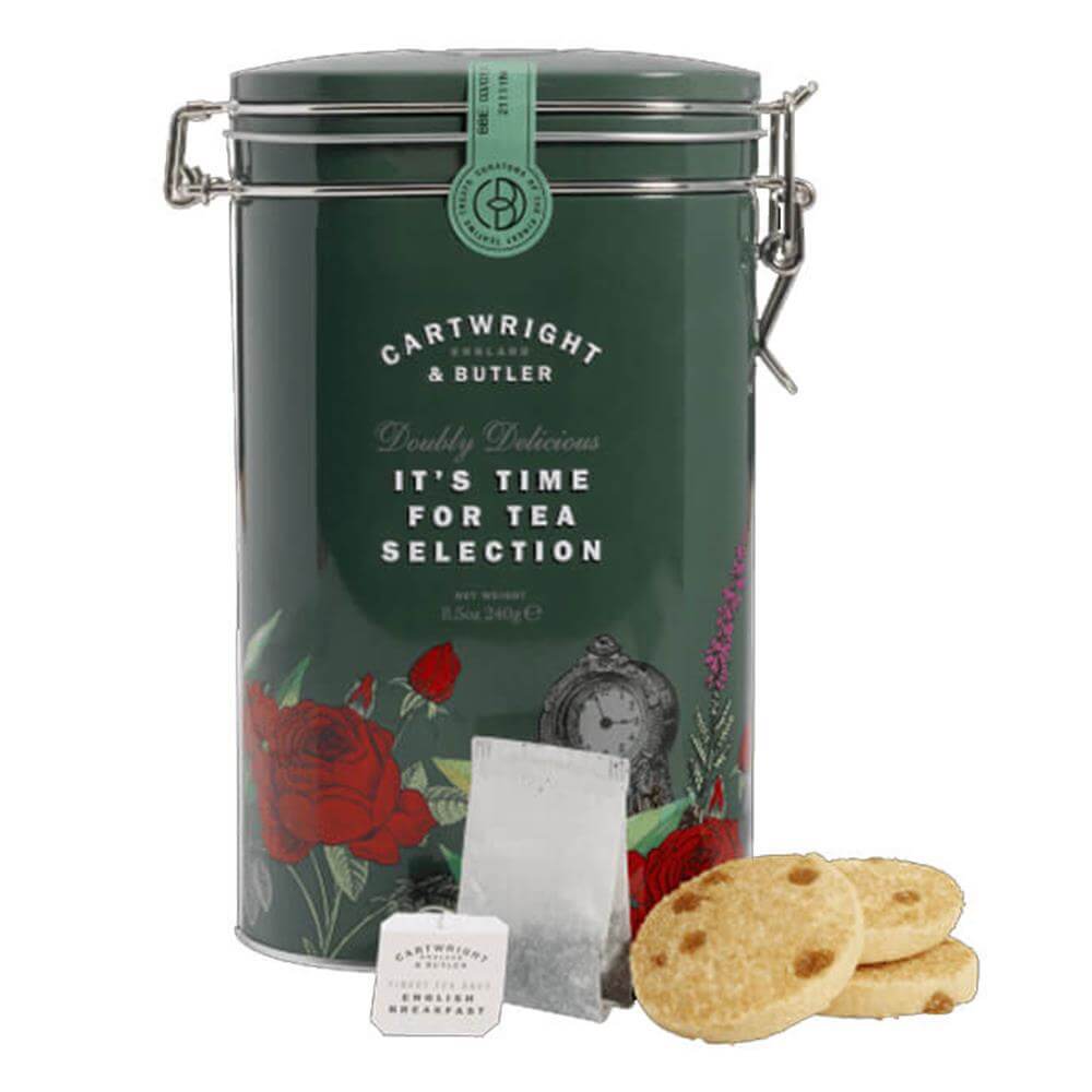 Cartwright & Butler It�s Time for Tea Shortbread and Tea Selection 240g